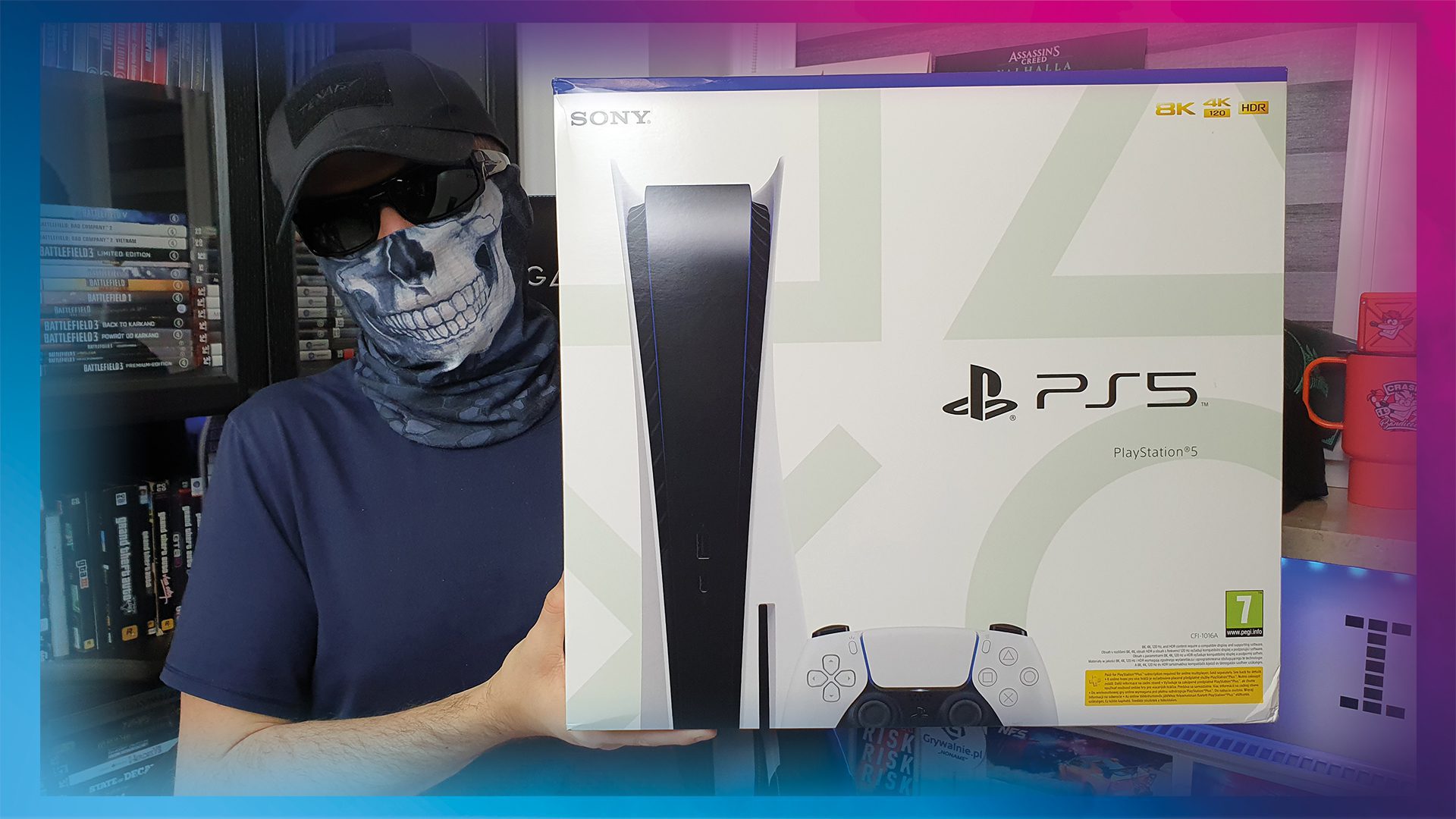 PlayStation 5 – Rozpakowanie, prezentacja, wymiary, waga – PS5