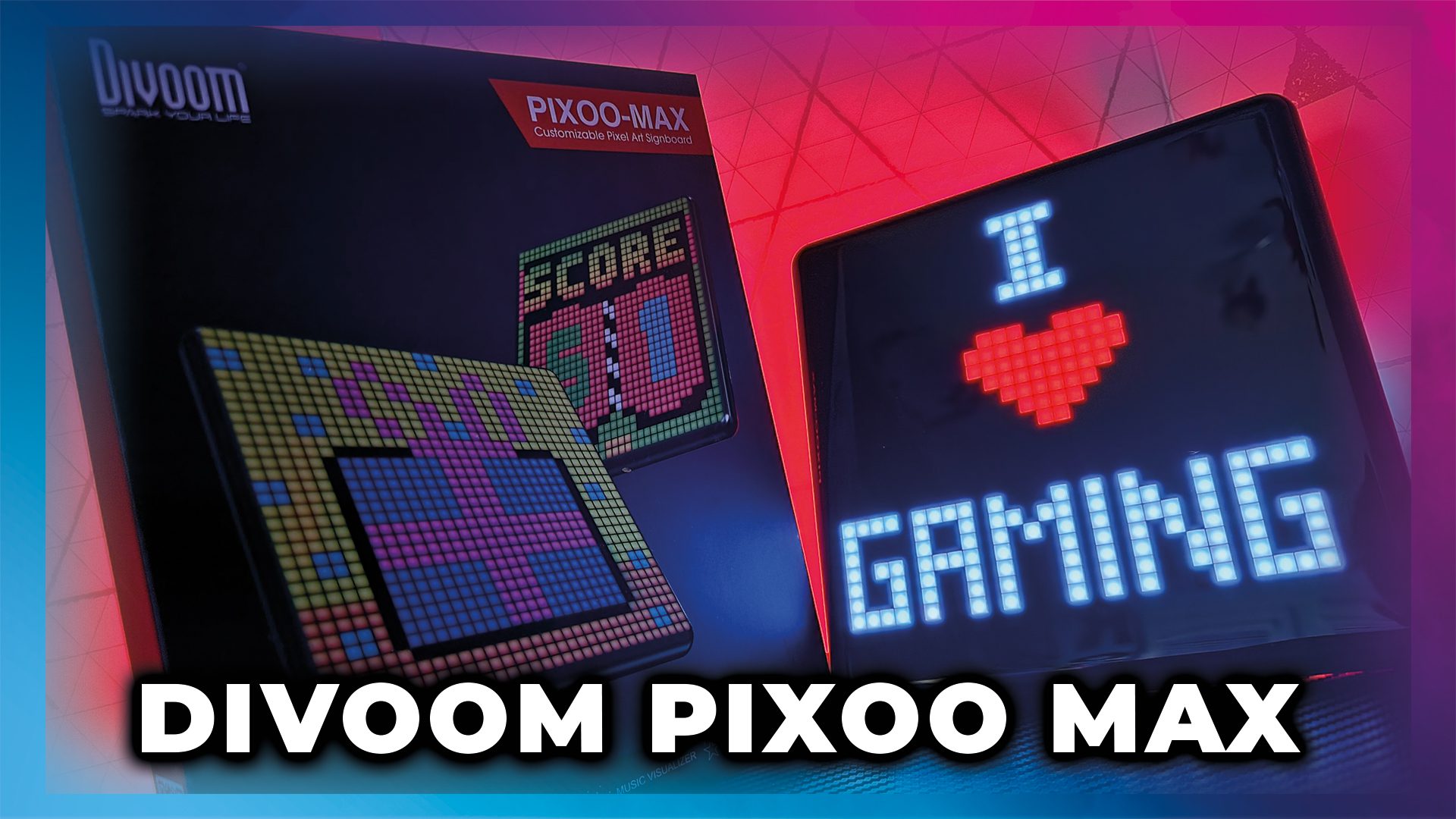 Divoom Pixoo Max - Cyfrowa Ramka LED Divoom Pixoo Max - Cyfrowa Ramka LED